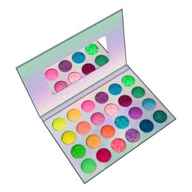 Neon Eyeshadow Palette Glow in the Dark