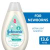 Johnson's CottonTouch Newborn Baby Shampoo and Body Wash Soap, 13.6 oz