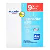 Equate Fresh Scent Flushable Wipes, 9 Resealable Packs of 48 Wipes (432 Total Wipes)