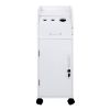 Hair Salon Storage Cart with Wheels & 3 Hair Dryer Holders & 4 Drawers & Lock & 2 Keys, Hairdressing Tools Station Mobile Makeup Case White