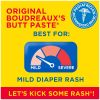 Boudreaux's Butt Paste Original Diaper Rash Cream, Ointment for Baby, 2 oz Tube