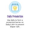 Desitin Daily Defense Baby Diaper Rash Cream, Travel Size, 2 oz