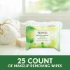 Aveeno Positively Radiant Oil-Free Makeup Removing Facial Wipes, 25 Count