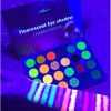 Neon Eyeshadow Palette Glow in the Dark